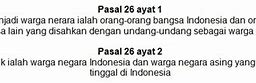 Pasal 33 Ayat 1 Dan 2 Berbunyi